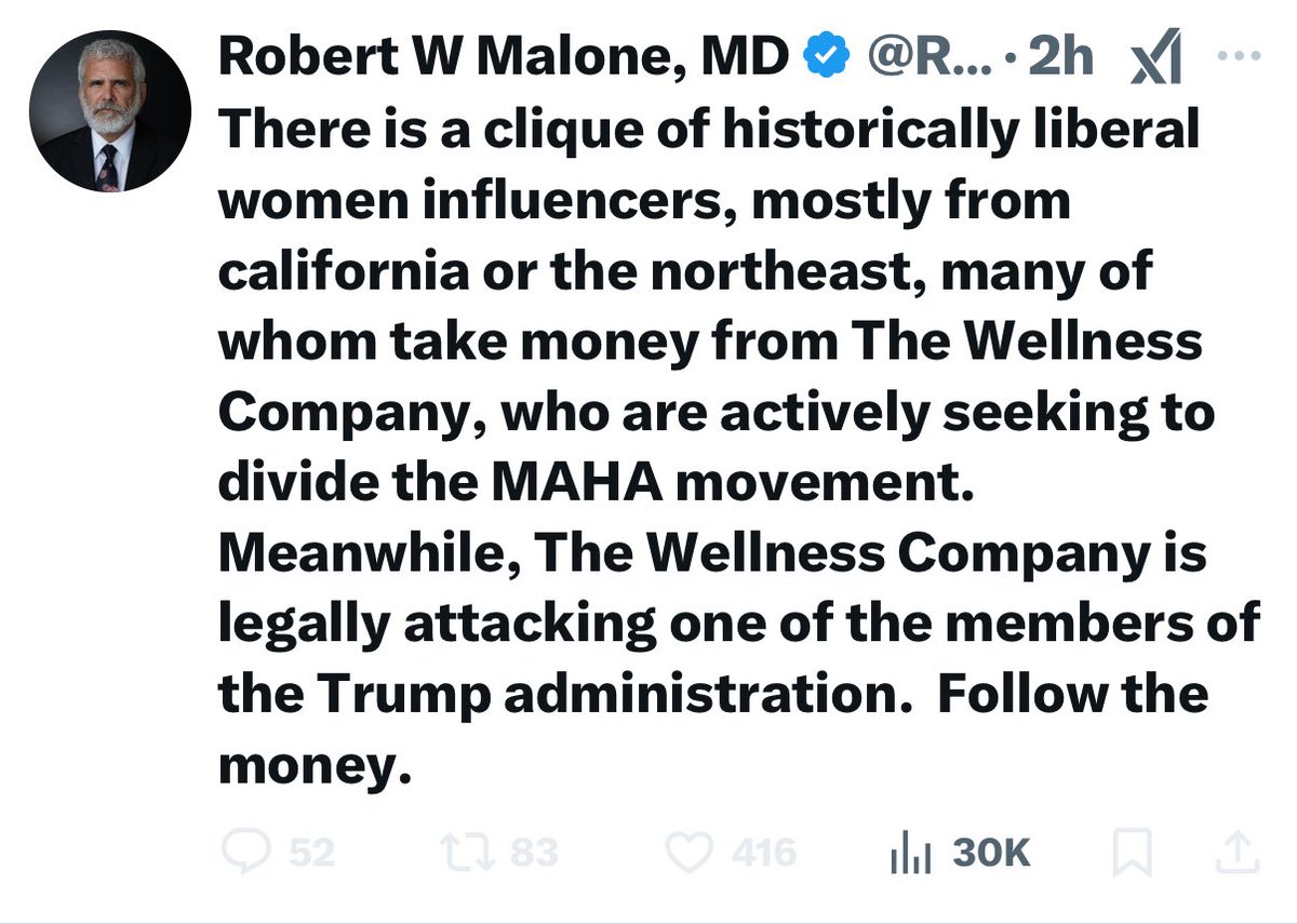 Pristine journalism! I would have responded to this but I’m “blocked.” 🤭

I have out my ink and quill drafting a response.