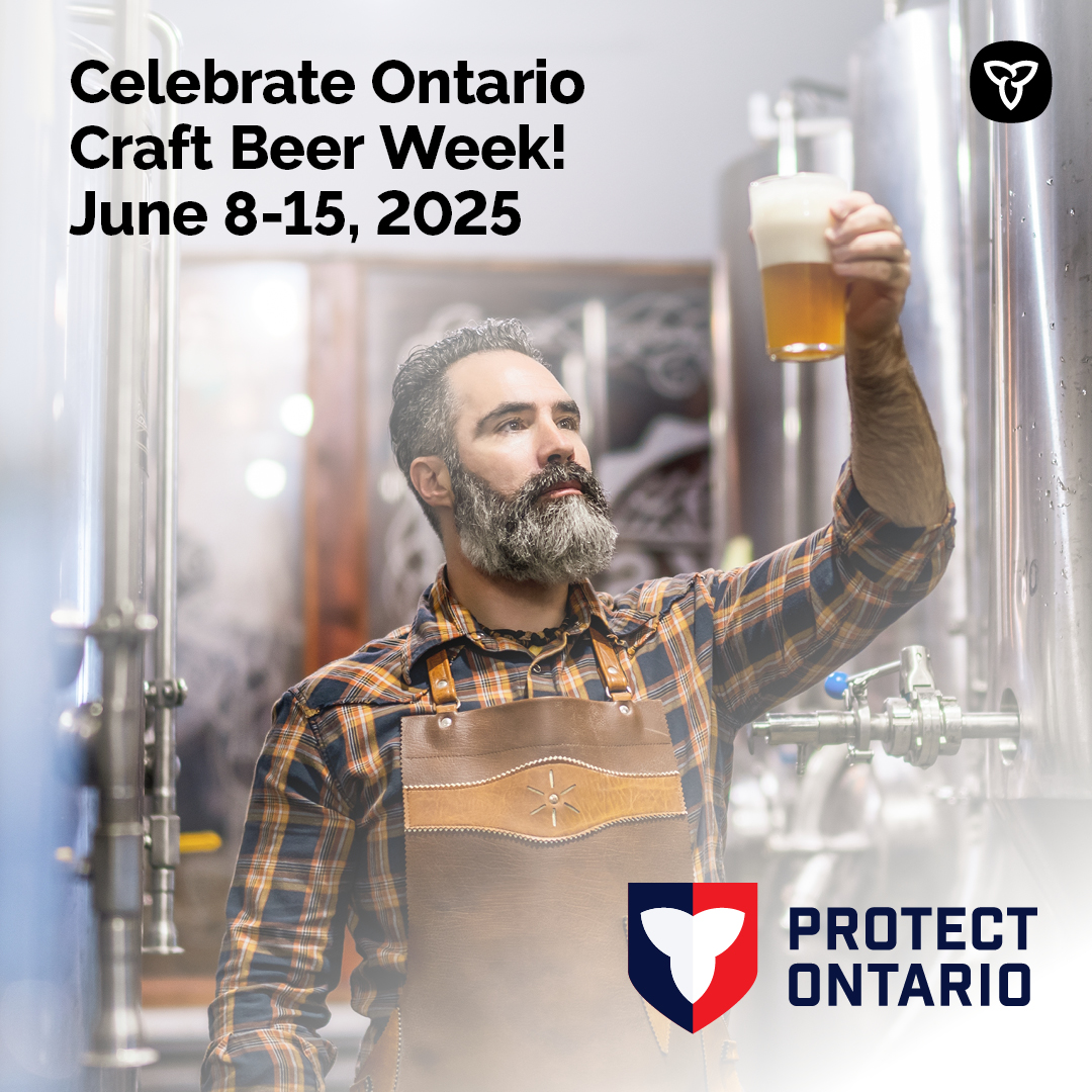 Choosing Ontario craft beer means protecting local, small and independent breweries. In celebration of #OntarioCraftBeerWeek, let’s protect our communities and our economy by choosing locally made beer.
