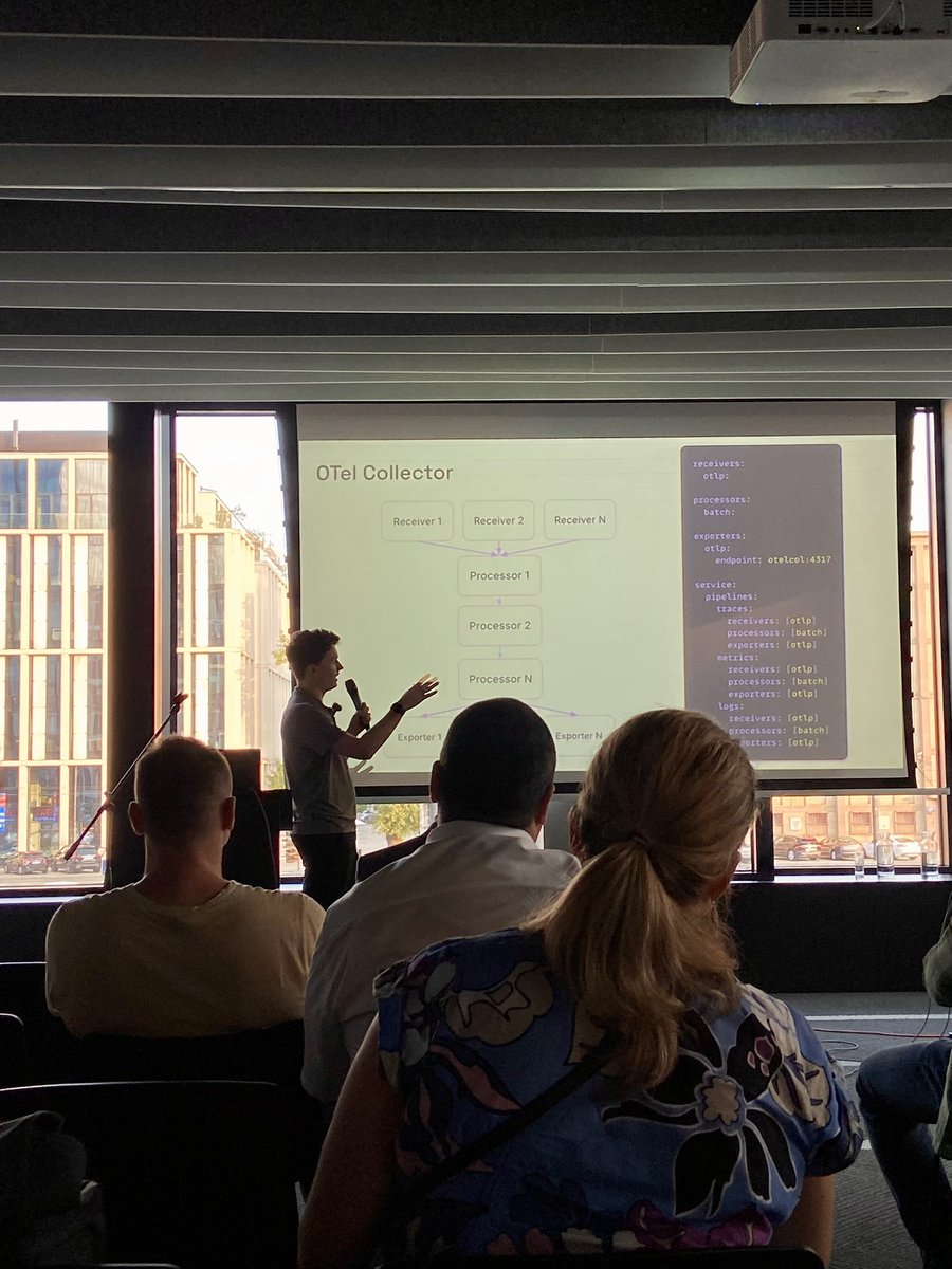 przlada's tweet image. Huge thanks for today’s PyWaw! 🐍 My presentation on OpenTelemetry and Saleor sparked lots of great questions 🎯 clear sign the topic caught your interest 😛 Presenting to such an awesome audience was pure joy. Thanks for the energy! @PyWaw @getsaleor #OpenTelemetry #PythonMeetup