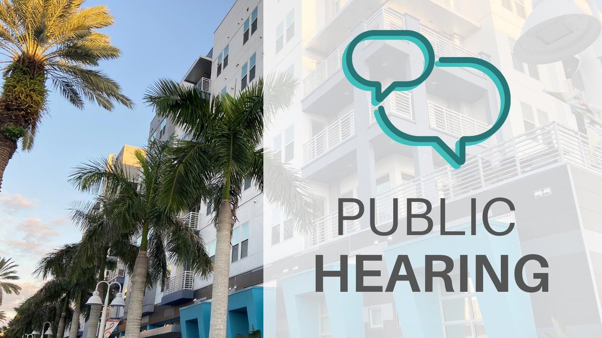 Join us MONDAY, June 9th, for the Forward Pinellas Board Meeting where the board will review the next Transportation Improvement Program and  Transportation Priority lists. For more information &amp; how to provide public comment go to:
forwardpinellas.org/event/forward-…