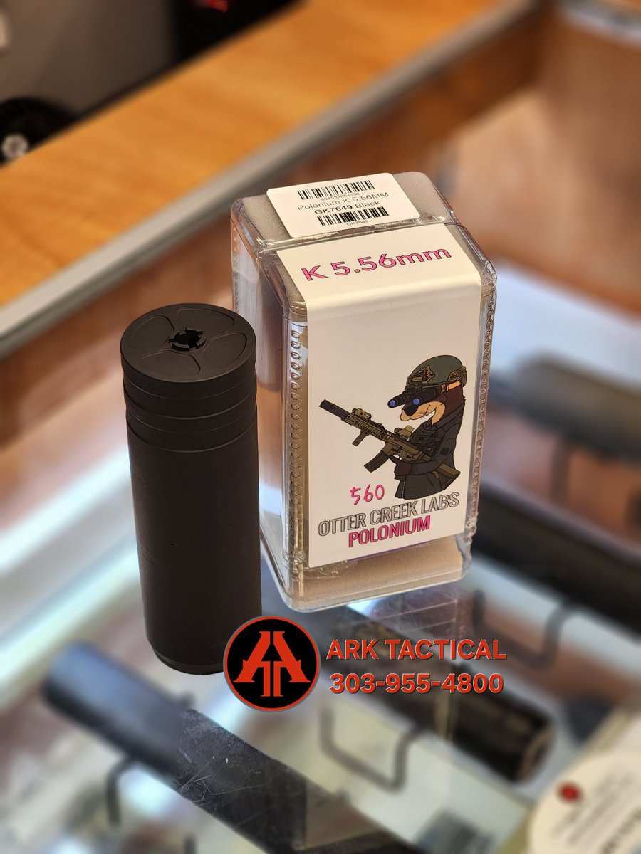 ArkTactical's tweet image. Otter Creek Labs Polonium K - 5.56
Just secured a couple of these unobtanium cans. With such high performance and low cost, no wonder they are impossible to find. Should be here in about a week. Get your order in now if you want to secure one.
