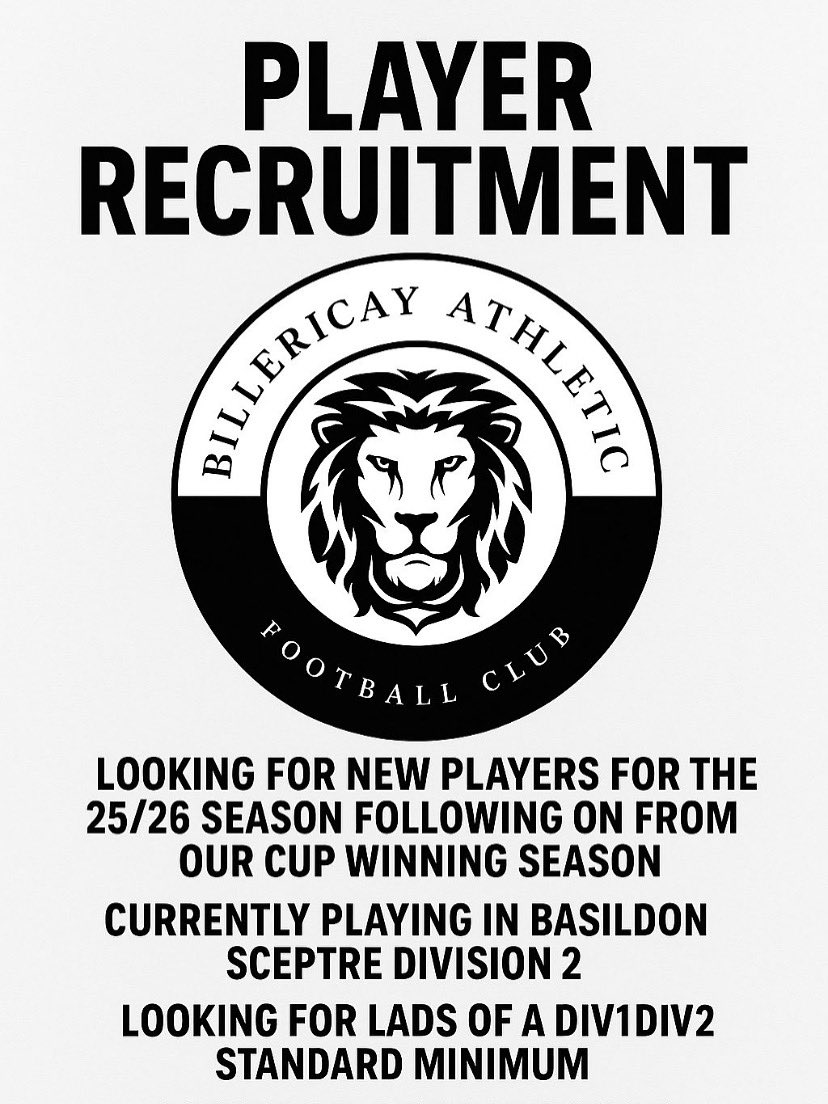 Billericay Athletic FC (@billericayafc) on Twitter photo 