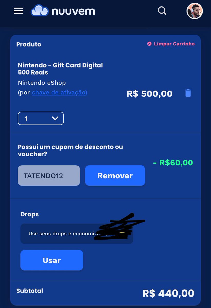 🚨CUPOM LIMITADO! 

Com o lançamento do Switch 2 a <a href="/nuuvem/">Nuuvem.com</a> lançou descontos absurdos pra TUDO da Nintendo! Corre antes que acabe! 

Link pra promo &amp; cupom ⬇️
