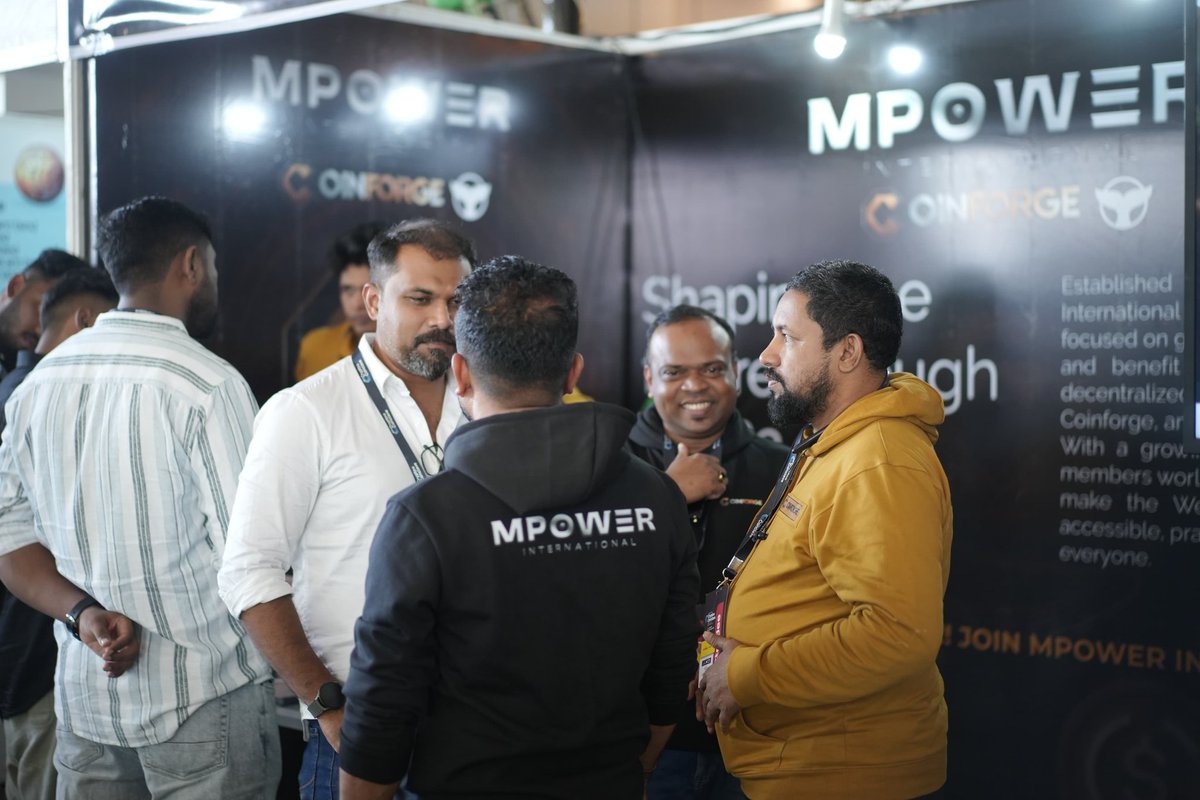 MpowerAcadmy247's tweet photo. From blockchain to real talk — proud to be part of Kerala’s first Crypto Conclave!
@tribeacademy_in #mpoweracademy #Crypto #cryptoconclavekerala #tribeacademy #coinforge #metawhale #NFTs #Blockchain #Web3 https://t.co/e5lGyvZSQJ