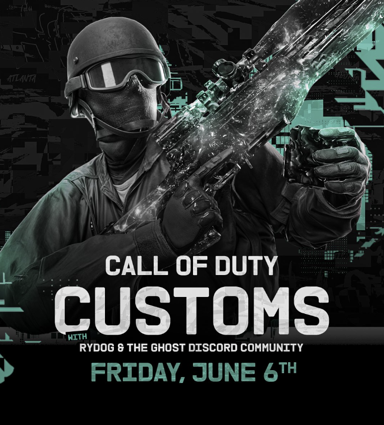 Ghost Gaming (@ghostgaming) on Twitter photo GHOST GAMING COD CUSTOMS 🎯
ft. <a href="/RyDog2Nasty/">Ghost RyDog</a> & more of the Ghost team!
TOMORROW @ 8PM EST ⏰
🎮 ➡️ | discord.gg/ghostgaming GHOST GAMING COD CUSTOMS 🎯
ft. <a href="/RyDog2Nasty/">Ghost RyDog</a> & more of the Ghost team!
TOMORROW @ 8PM EST ⏰
🎮 ➡️ | discord.gg/ghostgaming