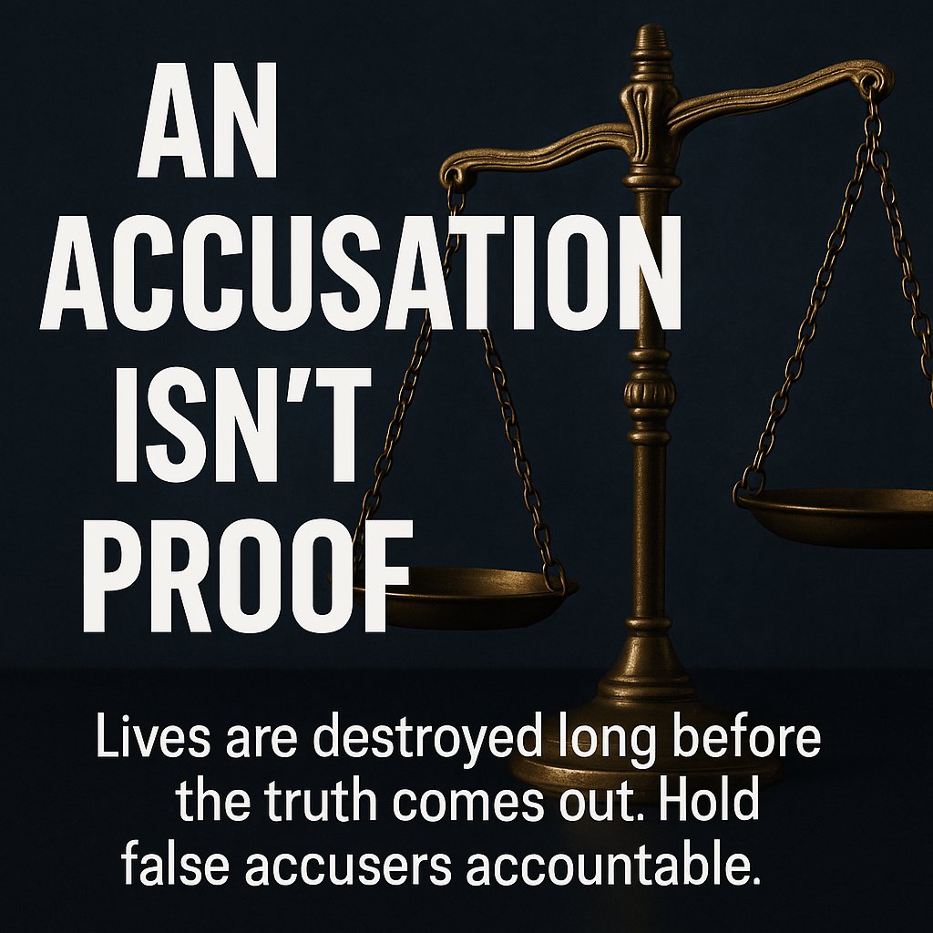 False Allegations Destroy Lives And The Person Doing It Rarely Faces Any Repercussions

We  now live in a world where a simple accusation can ruin a man’s life overnight.

No evidence. No trial. No due process. Just one person pointing a finger almost always a woman and suddenly,