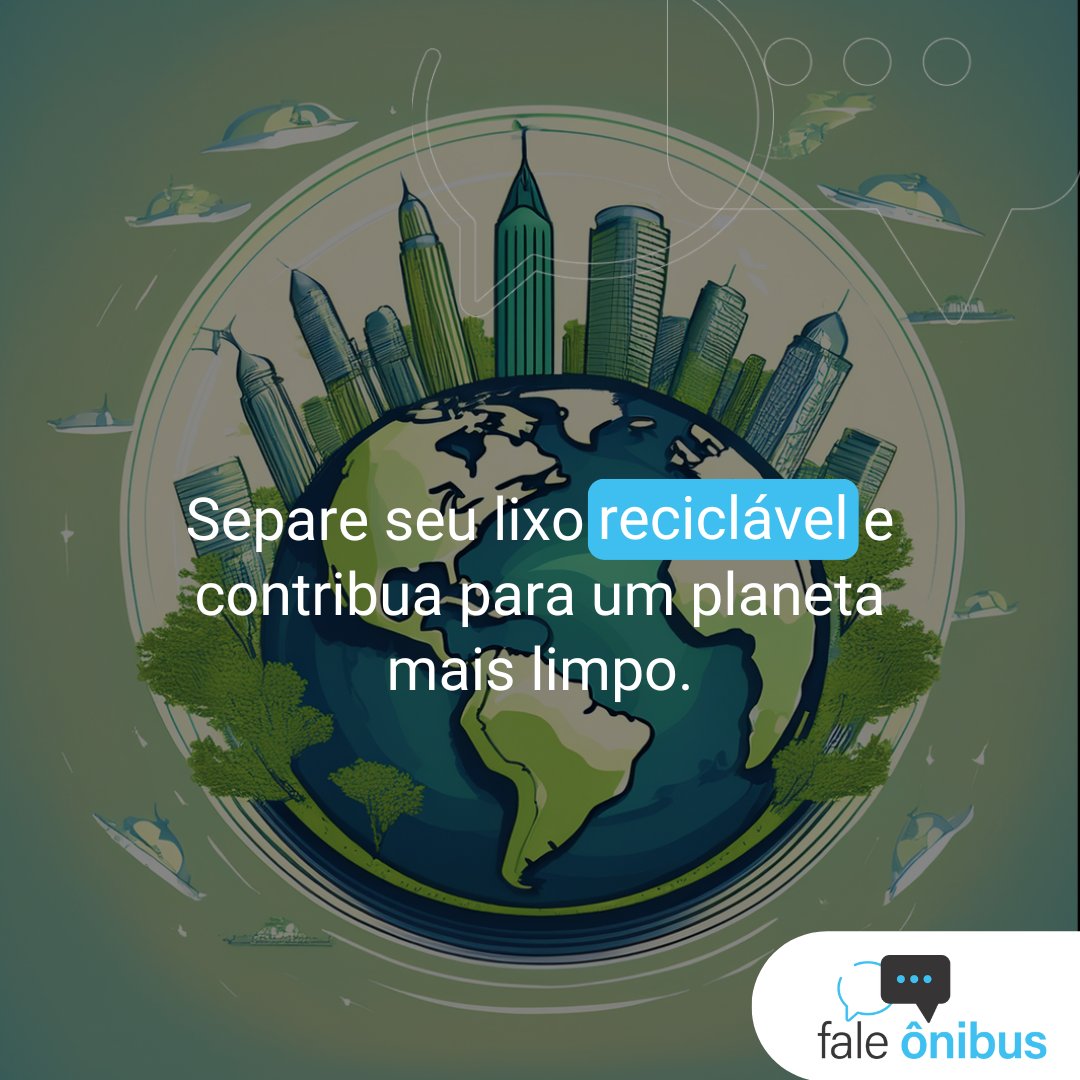 Hoje é o Dia Mundial da Sustentabilidade! Confira algumas dicas simples que fazem a diferença no dia a dia.