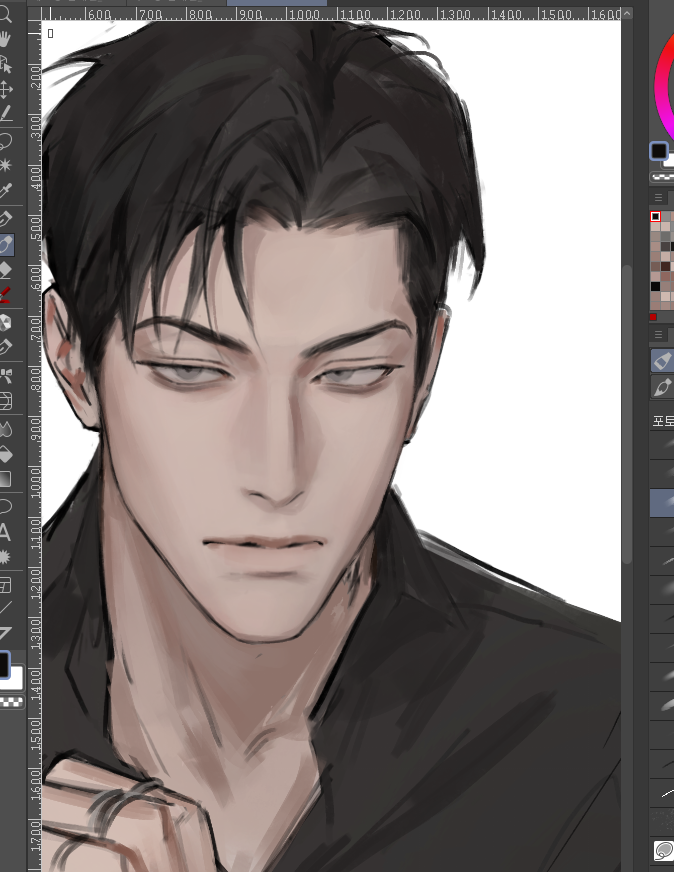 관계캐 훔쳐그리기