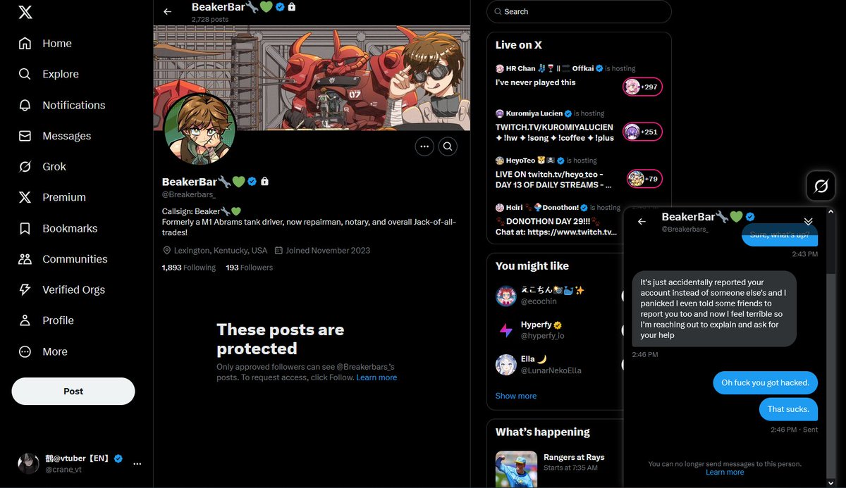 鶴@vtuber【EN】 tweet media