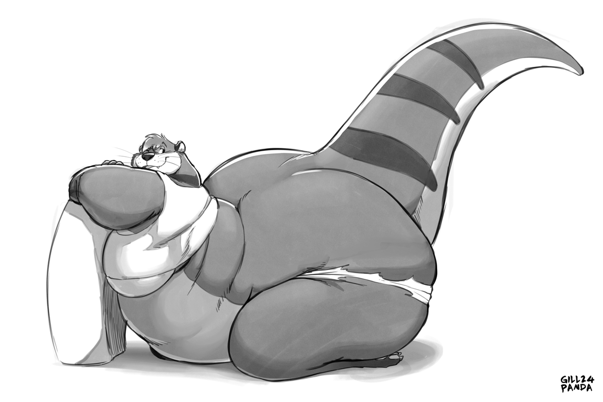 A lovely juicy otter!

Commssion for Dino D Dice
Art by Gillpanda©2025