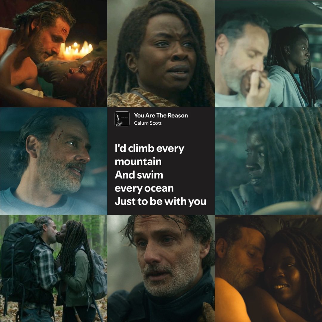 No matter the storm, Rick and Michonne find their way back. ♾️