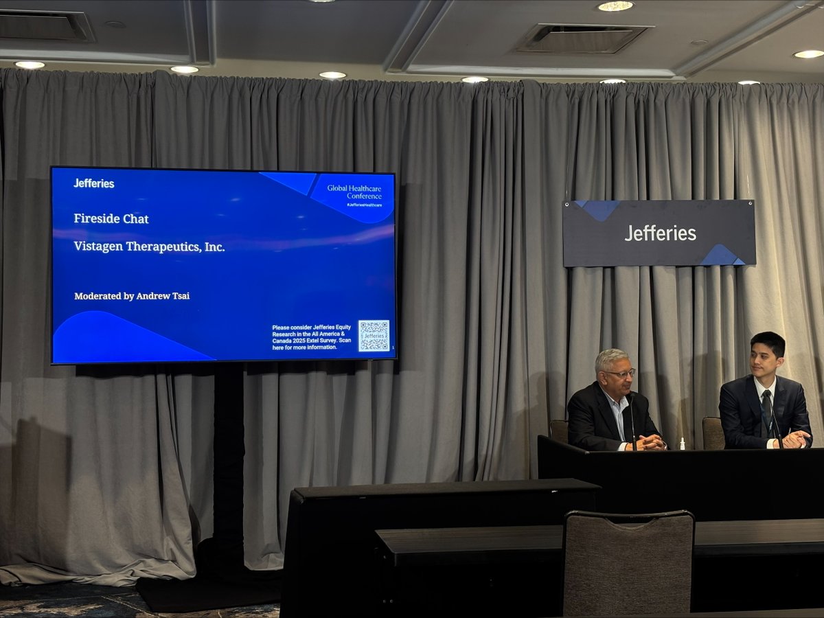 Vistagen tweet media