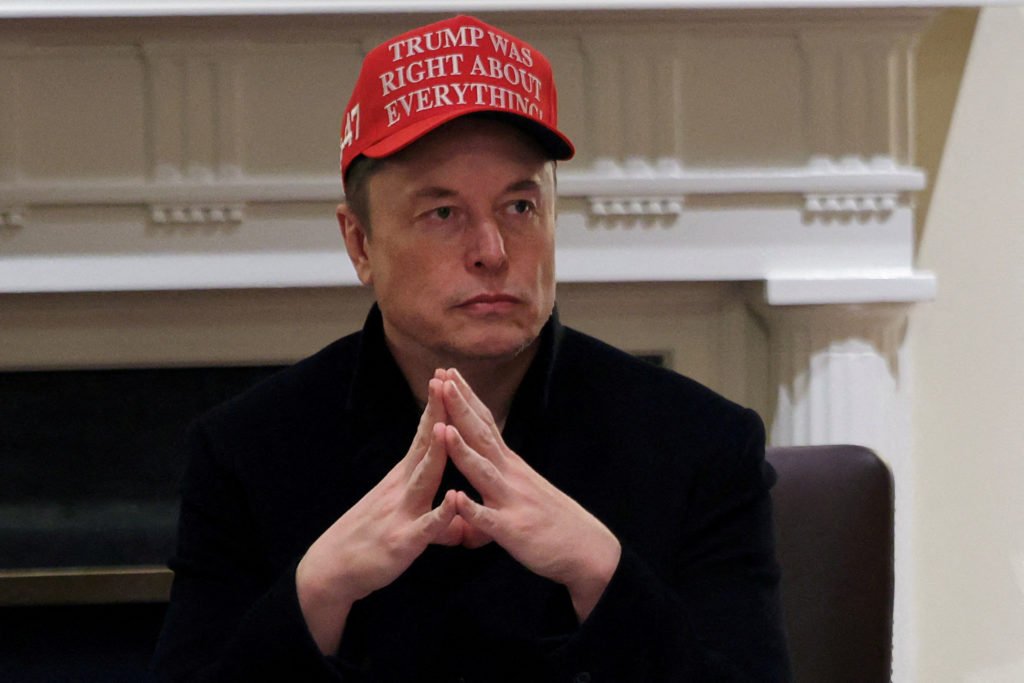 Logging in to this site for the first time in I don't know how long just to say that more media outlets should be using this picture when they report on <a href="/elonmusk/">Elon Musk</a> and his break with the administration. It's funny because of course this would happen.