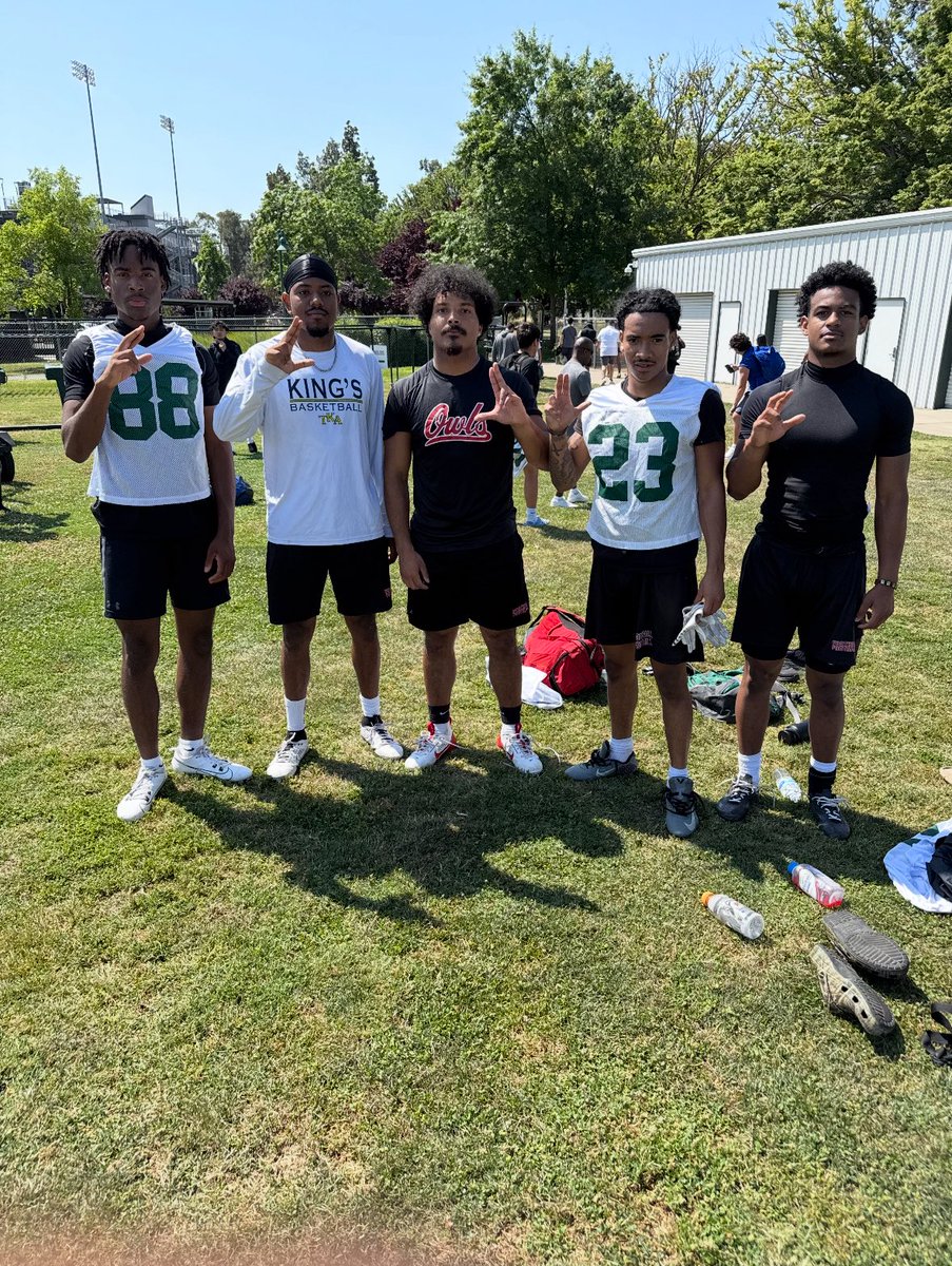 Malachi Jackson (@malachi5jackson) on Twitter photo Had a great camp experience this morning at <a href="/SacHornetsFB/">Sac State Football</a>!
Thank you to <a href="/CoachStova11/">Melquise Stovall</a> and <a href="/GMSacStateFB/">Zachary Potter 🐝</a> for coaching up my guys and I from <a href="/OwlFootball_/">Foothill College Football</a>. Very thankful for the opportunity and cant wait to see what comes next.
<a href="/kennycoleman81/">Coach Coleman</a> <a href="/BrandonYounger/">Brandon Younger</a>
<a href="/RaivioMatt/">Coach Rav</a> Had a great camp experience this morning at <a href="/SacHornetsFB/">Sac State Football</a>!
Thank you to <a href="/CoachStova11/">Melquise Stovall</a> and <a href="/GMSacStateFB/">Zachary Potter 🐝</a> for coaching up my guys and I from <a href="/OwlFootball_/">Foothill College Football</a>. Very thankful for the opportunity and cant wait to see what comes next.
<a href="/kennycoleman81/">Coach Coleman</a> <a href="/BrandonYounger/">Brandon Younger</a>
<a href="/RaivioMatt/">Coach Rav</a>
