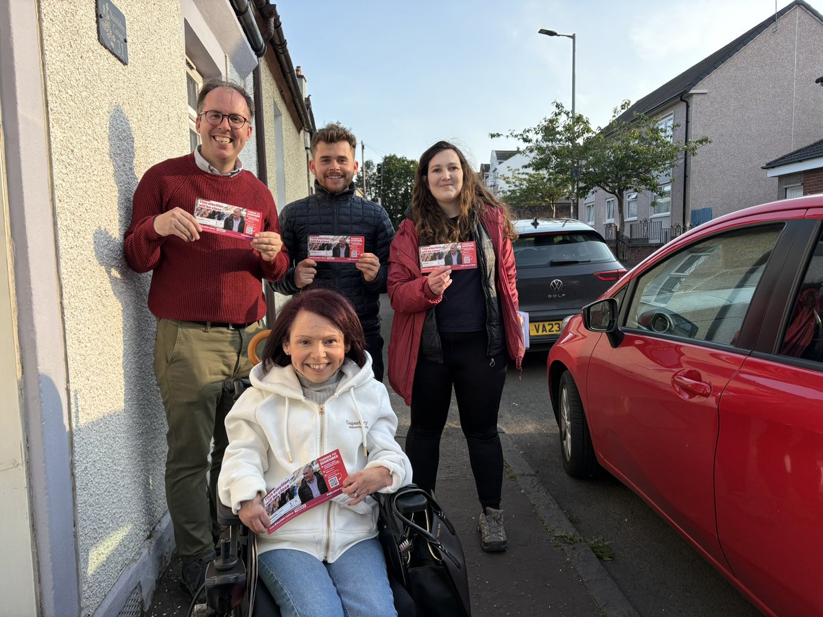 Pam Duncan-Glancy MSP (@glasgowpam) on Twitter photo Still going strong for <a href="/DavyRussell4HLS/">Davy Russell for Hamilton, Larkhall and Stonehouse</a>
If you live in Hamilton, Larkhall or Stonehouse, there’s still time to get out and vote <a href="/ScottishLabour/">Scottish Labour</a> 🌹 Still going strong for <a href="/DavyRussell4HLS/">Davy Russell for Hamilton, Larkhall and Stonehouse</a>
If you live in Hamilton, Larkhall or Stonehouse, there’s still time to get out and vote <a href="/ScottishLabour/">Scottish Labour</a> 🌹
