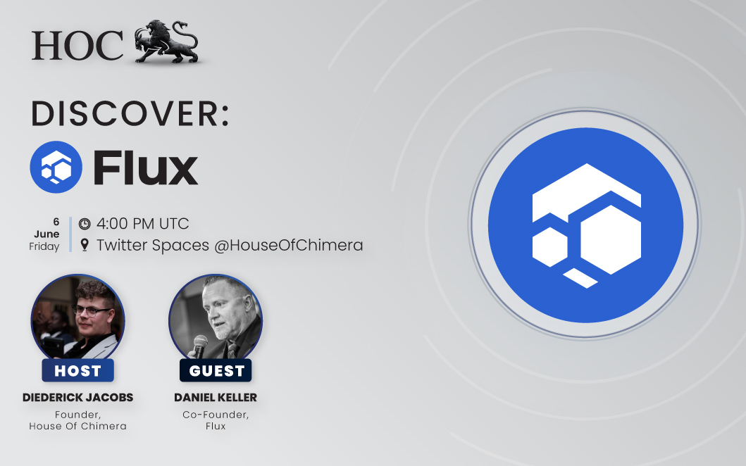 House of Chimera (@houseofchimera) on Twitter photo DePIN’s getting crowded - but how does <a href="/RunOnFlux/">Flux I Decentralized Cloud</a> stand out from the crowd?
🔹<a href="/dak_flux/">Daniel Keller</a> joins us to break it down. Infra, edge compute, and how Flux is playing a different game.
🔸SET REMINDERS: x.com/i/spaces/1BdxY…
$FLUX DePIN’s getting crowded - but how does <a href="/RunOnFlux/">Flux I Decentralized Cloud</a> stand out from the crowd?
🔹<a href="/dak_flux/">Daniel Keller</a> joins us to break it down. Infra, edge compute, and how Flux is playing a different game.
🔸SET REMINDERS: x.com/i/spaces/1BdxY…
$FLUX