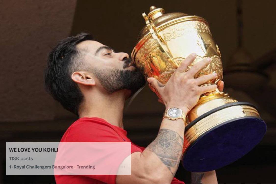 BluntIndianGal's tweet photo. Hated by many, defeated by none.

WE LOVE YOU KOHLI https://t.co/7Nyr8OY9VZ