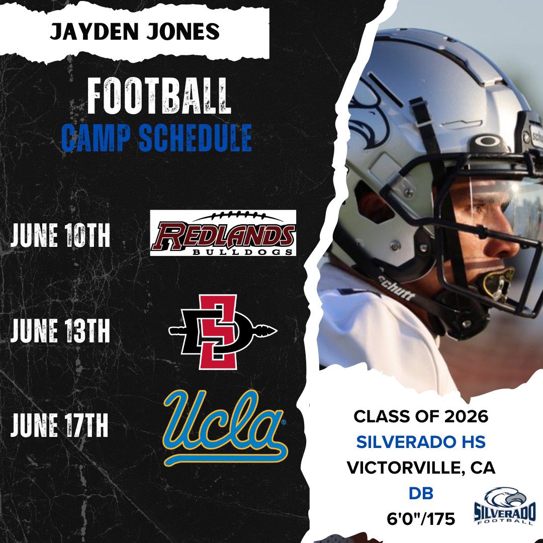 Locked in for camp season! 
Ready to compete!
<a href="/RadoFootball/">Silverado Football</a> <a href="/keronjones9/">Keron Jones</a> <a href="/adamgorney/">Adam Gorney</a> <a href="/GregBiggins/">Greg Biggins</a> <a href="/NCSACoachGroce/">NCSACoachGroce</a>