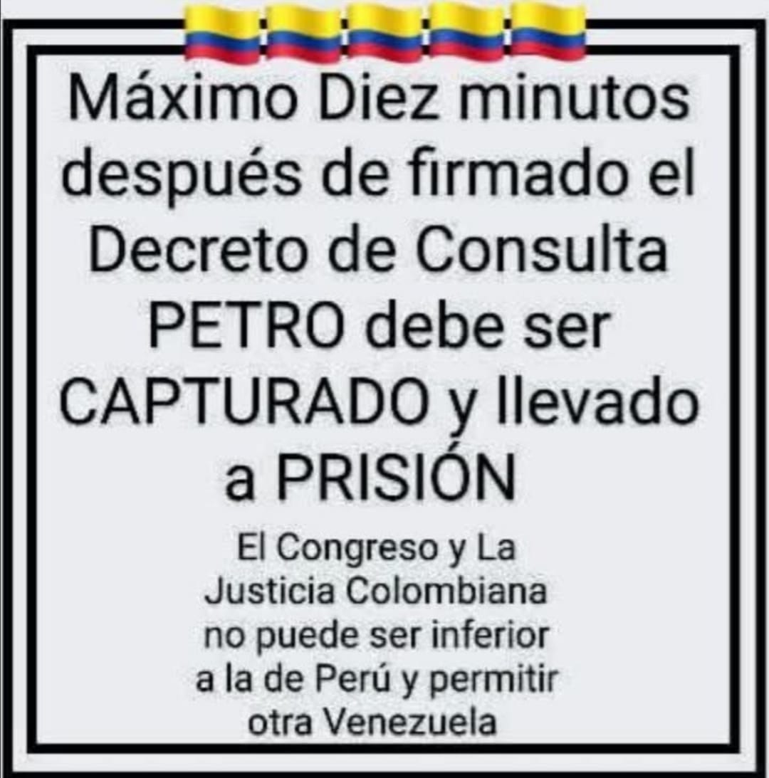 Éso esperamos la mayoría de los Colombianos 👇