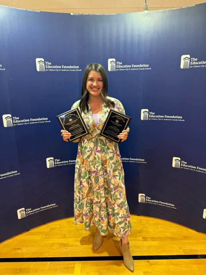 GOESeagles's tweet photo. 🎉 Big News! 🎉 

Our own Miss Rose is a semi-finalist for the 2025-26 @TNedu Teacher of the Year! We’re thrilled she’s representing Grand Oaks &amp; @ACSchoolsTN at the state level!

💬 Drop a comment to help us celebrate Miss Rose! https://t.co/Ylv9Vx3MOC