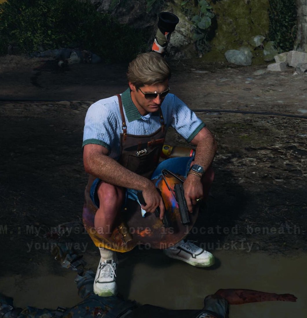 I never realized the new Adler skin had him wearing shorts this is the best thing ever