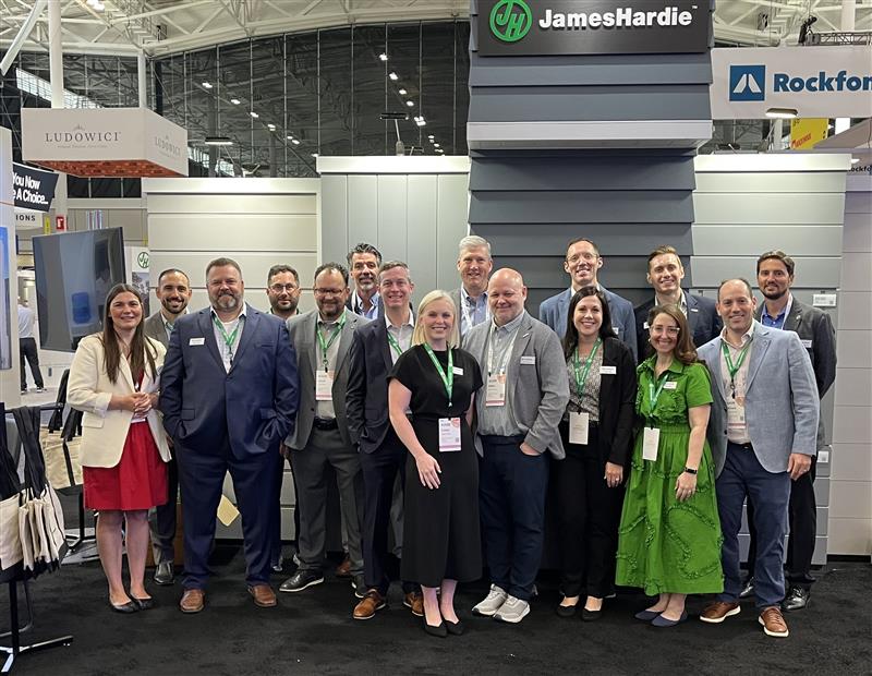 JamesHardie's tweet image. AIA25 is here! We’re thrilled to showcase Hardie® Artisan® siding and trim, Hardie® Architectural Panel, the TimberHue™ Collection, and other Hardie® products at the annual AIA Conference on Architecture & Design in Boston, MA, hosted by The American Institute of Architects…