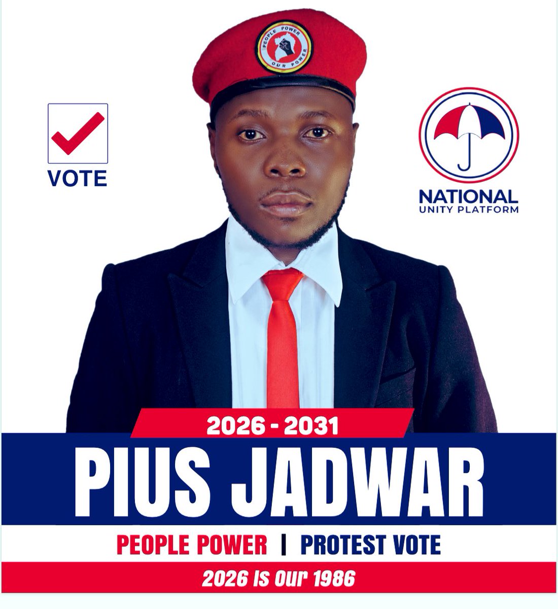 PIUS JADWAR (@one_piusjadwar) on Twitter photo Next week, we shall head to our <a href="/NUP_Ug/">National Unity Platform</a> party headquarters, together with some of our voters on ground, to officially submit our expression of interest to our capable Election Management Committee!
Our "dear" friends on this app, mwena mbayiise tulumbe paka Kavule NALO. Next week, we shall head to our <a href="/NUP_Ug/">National Unity Platform</a> party headquarters, together with some of our voters on ground, to officially submit our expression of interest to our capable Election Management Committee!
Our "dear" friends on this app, mwena mbayiise tulumbe paka Kavule NALO.