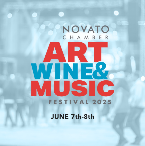 We're at the Novato Art Wine &amp; Music Festival this weekend.