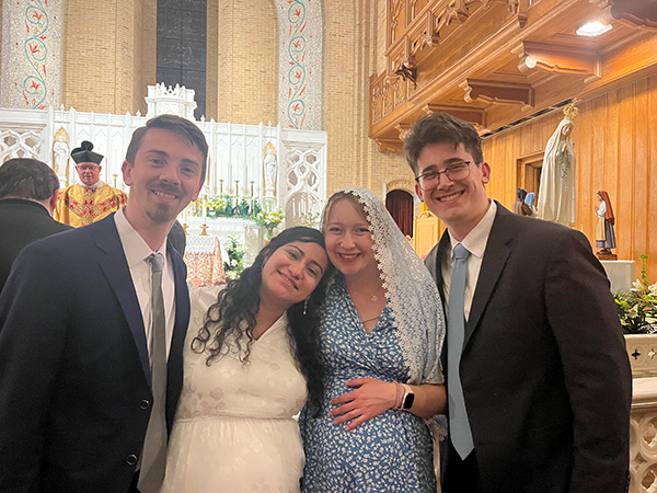 The Diocese of Charlotte Catholic family continues to grow, with a record-breaking 1,711 members entering the Church over the Easter season through the Order of Christian Initiation of Adults (OCIA). Here are some of their stories: bit.ly/44bl9h1