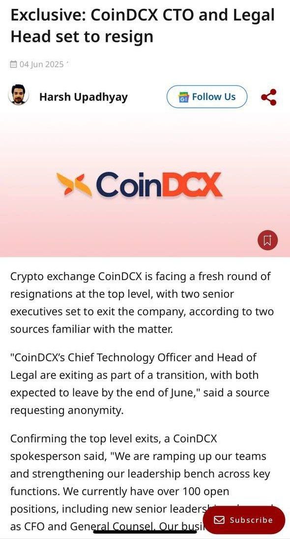 Dheet_Hodler's tweet photo. @cryptoady 
@CryptoPointHi 
@CoinDCX_Cares 
What's wrong with coinDcx ? https://t.co/GnbyHR6elG