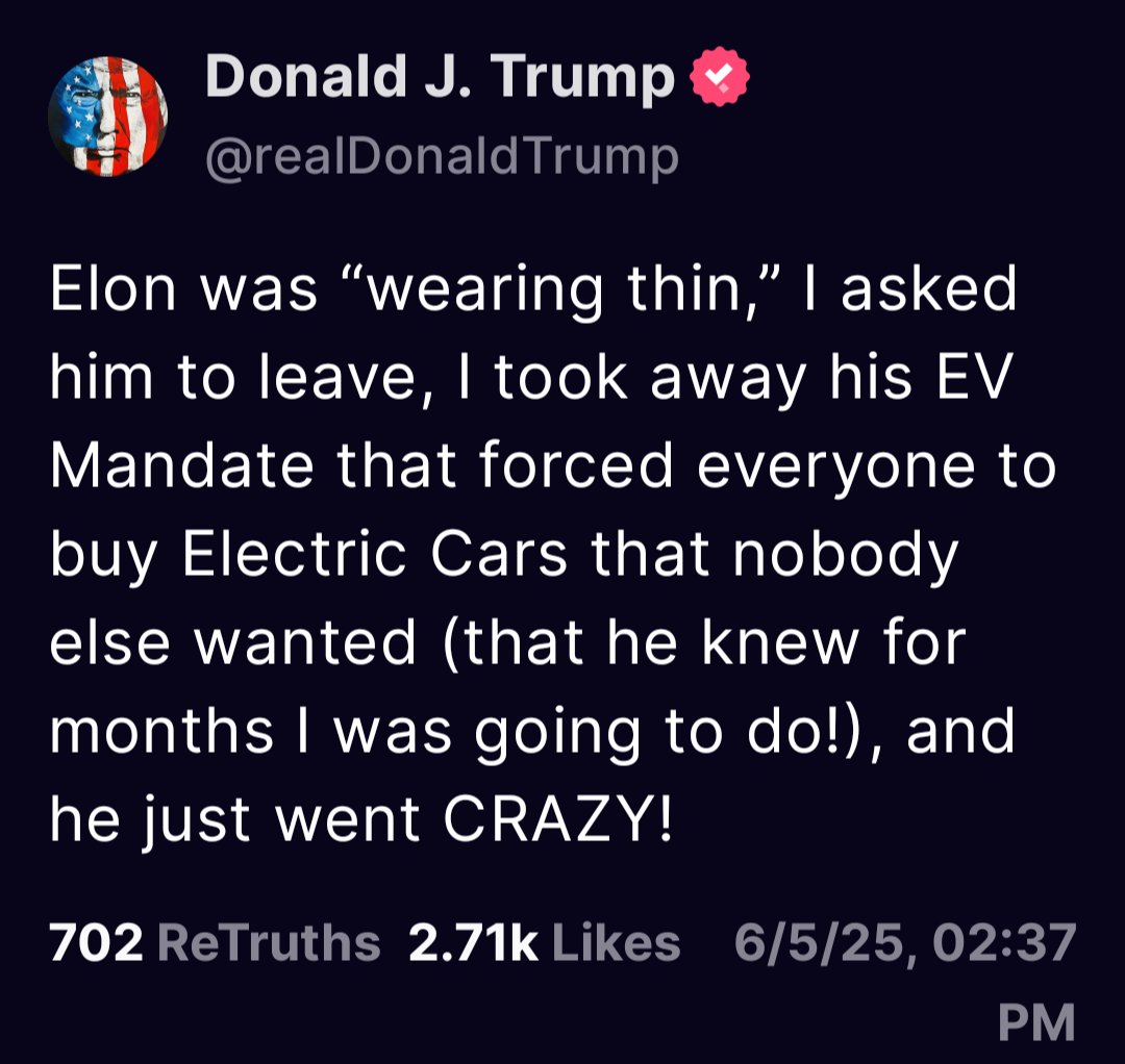 This is going to get Crazyyyy!
😂🤣😅 
From Truth Social
