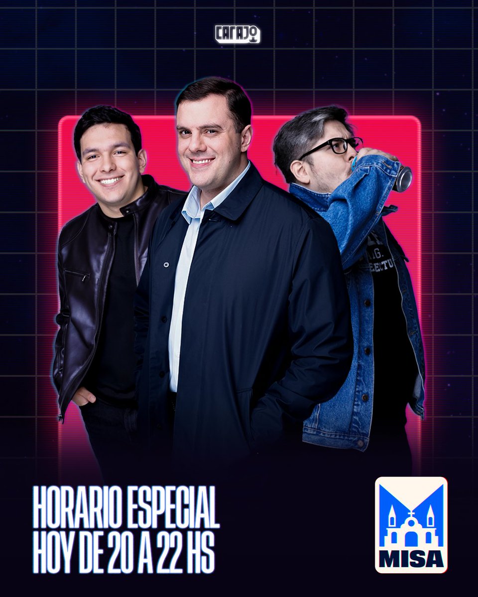 ATENTOS
HORARIO ESPECIAL HOY