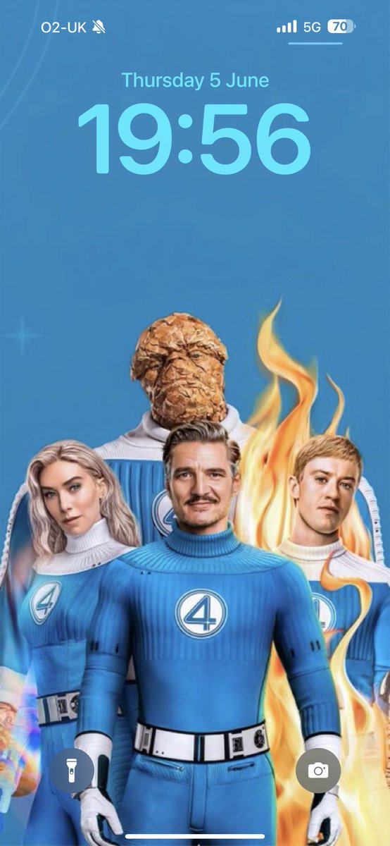 Not gonna lie. I think my screen saver is pretty FANTASTIC 😏 

#FantasticFour #FantasticFourFirstSteps #TheFantasticFourFirstSteps