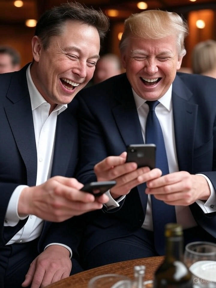 viking_boer's tweet photo. @elonmusk You're playing with us. You guys are besties. https://t.co/u8XKlVW6yX