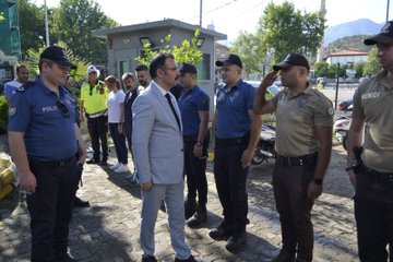 Kaymakam ATEŞ personel ile görüşüyor