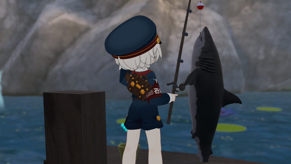 [VR 철도 관리국 본청 관제사]

"이거 먹는거야?"

"상어?"

#VRChat #BAMI