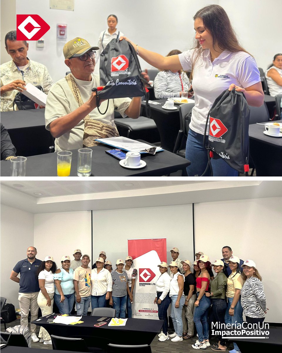 Drummond Ltd. Colombia (@drummondltdco) on Twitter photo ¡Con el liderazgo social transformamos territorios!🙌 En alianza con <a href="/LaSergioSM/">Universidad Sergio Arboleda Santa Marta</a> impulsamos el ‘Seminario en Diseño de Iniciativas Comunitarias’, como formación complementaria para líderes pertenecientes a municipios de las zonas de influencia minera, férrea y portuaria.📍 ¡Con el liderazgo social transformamos territorios!🙌 En alianza con <a href="/LaSergioSM/">Universidad Sergio Arboleda Santa Marta</a> impulsamos el ‘Seminario en Diseño de Iniciativas Comunitarias’, como formación complementaria para líderes pertenecientes a municipios de las zonas de influencia minera, férrea y portuaria.📍
