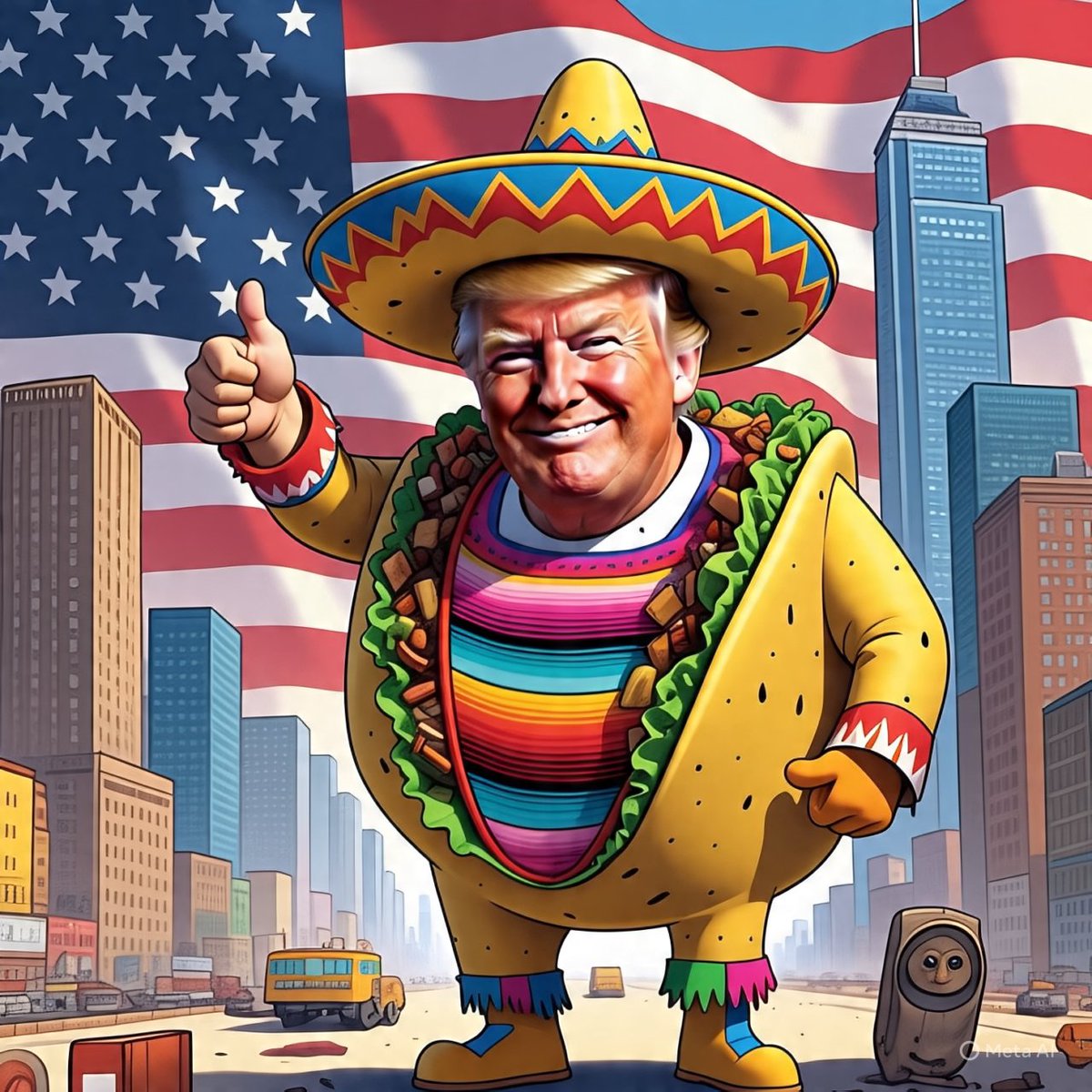 AlexJojoGL1's tweet photo. #TRUMPTACO https://t.co/yjnlaMgiMV