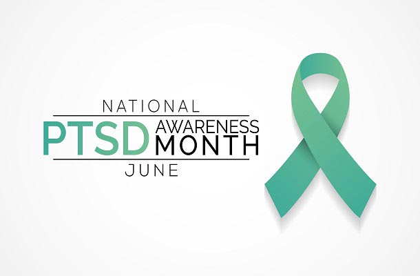 June is National PTSD Awareness Month.
Post-Traumatic Stress Disorder (PTSD) is defined as "a common mental health condition that can develop after a traumatic event.
To learn more and take a self-screening for PTSD, visit this website:
ptsd.va.gov/understand/awa…