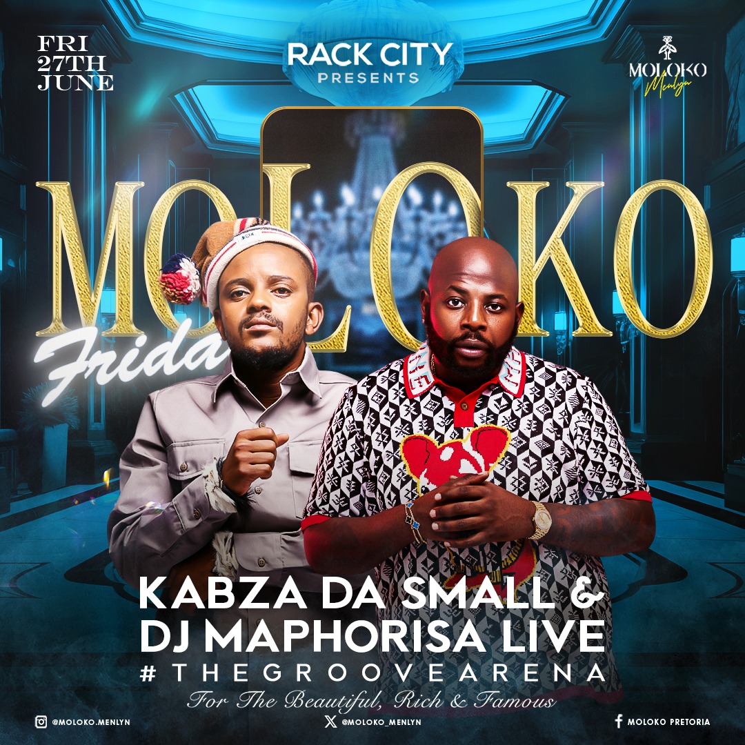 Daren Mocha (@darrenmocha) on Twitter photo June 27 we have the biggest one <a href="/DjMaphorisa/">PorryMaduMoneyDoubleTrouble</a> <a href="/KabzaDeSmall_/">#ThePianoKing</a> <a href="/Moloko_Menlyn/">Moloko Menlyn</a>
Book your table now
#UyandaHlangabezo
#SkeemSaam June 27 we have the biggest one <a href="/DjMaphorisa/">PorryMaduMoneyDoubleTrouble</a> <a href="/KabzaDeSmall_/">#ThePianoKing</a> <a href="/Moloko_Menlyn/">Moloko Menlyn</a>
Book your table now
#UyandaHlangabezo
#SkeemSaam