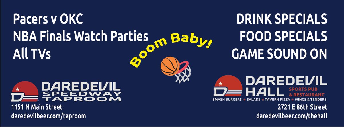 DaredevilHall's tweet image. Join us tonight at the Hall! 
Live music at 6 pm with Kris Huntley
Pacers tip ~8:30

menus &amp;amp; specials
$15 pitchers, $6 Tito's &amp;amp; More
daredevilbeer.com/thehall