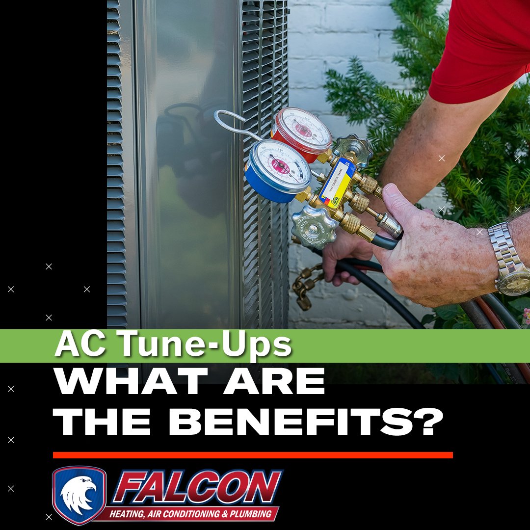 Falcon_Hvac_'s tweet photo. A proper AC tune-up is more than a quick check.

Falcon's detailed service includes inspecting coils, refrigerant levels, electrical components, and more. We fine-tune your system for better performance, safety, and energy savings. https://t.co/JJbqPNWc4k