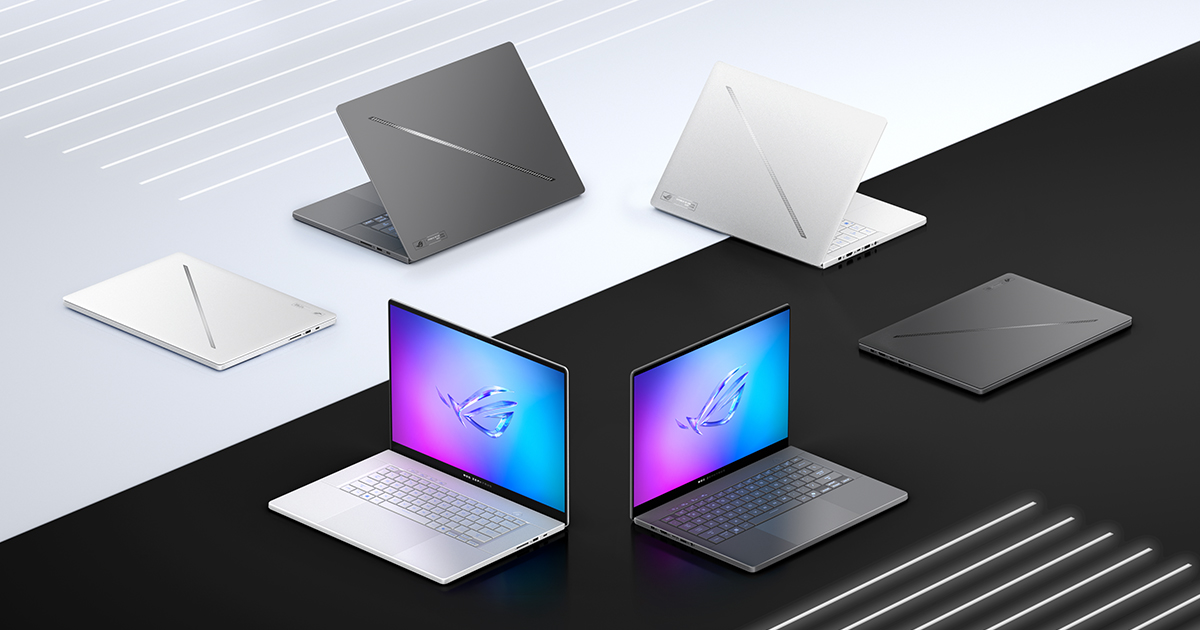 ROG Zephyrus G16 🤍🖤 What’s color do you prefer? What fits your style? 😎 #ROG #Zephyrus