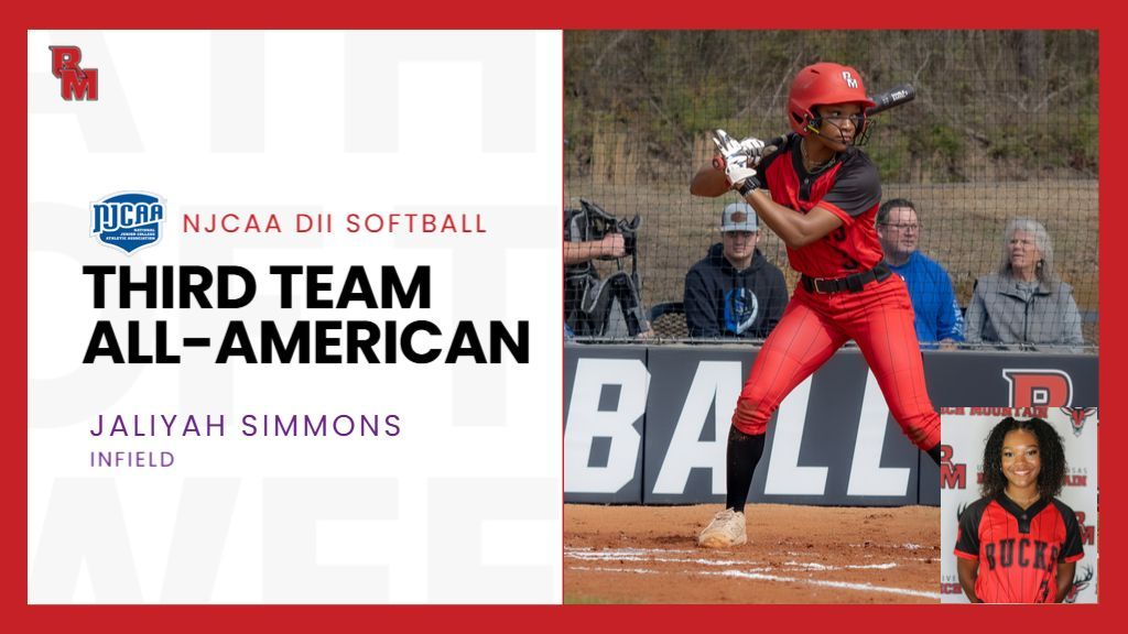 Bucks Athletics (@uarmbucks) on Twitter photo Congratulation's to <a href="/UARMSoftball/">UARM Bucks Softball</a>'s Jaliyah Simmons on being named to the NJCAA DII Softball All-American Third Team!! #DefendTheMountain Congratulation's to <a href="/UARMSoftball/">UARM Bucks Softball</a>'s Jaliyah Simmons on being named to the NJCAA DII Softball All-American Third Team!! #DefendTheMountain
