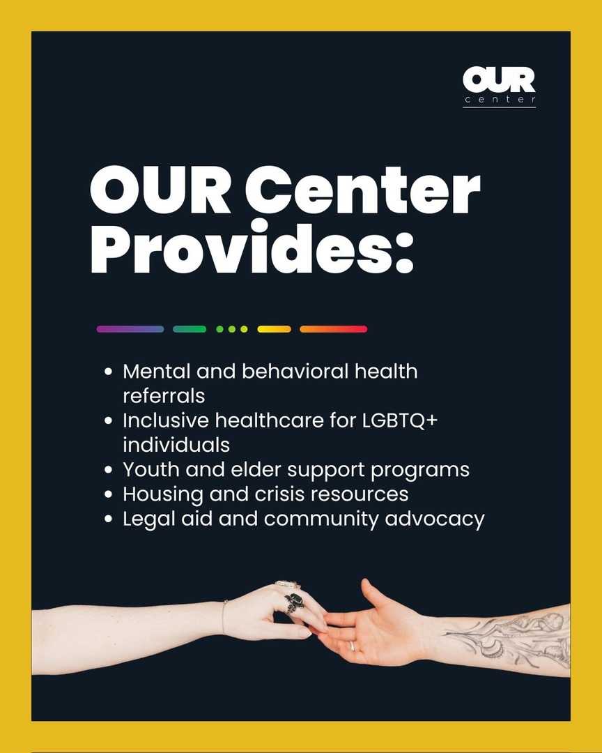 🌈 This Pride Month, we’re spotlighting OUR Center—a Reno hub offering mental health, support groups, housing help, and more for LGBTQ+ well-being in Northern Nevada. 💛 Learn more: 

[LINK] ourcenterreno.org/programs/