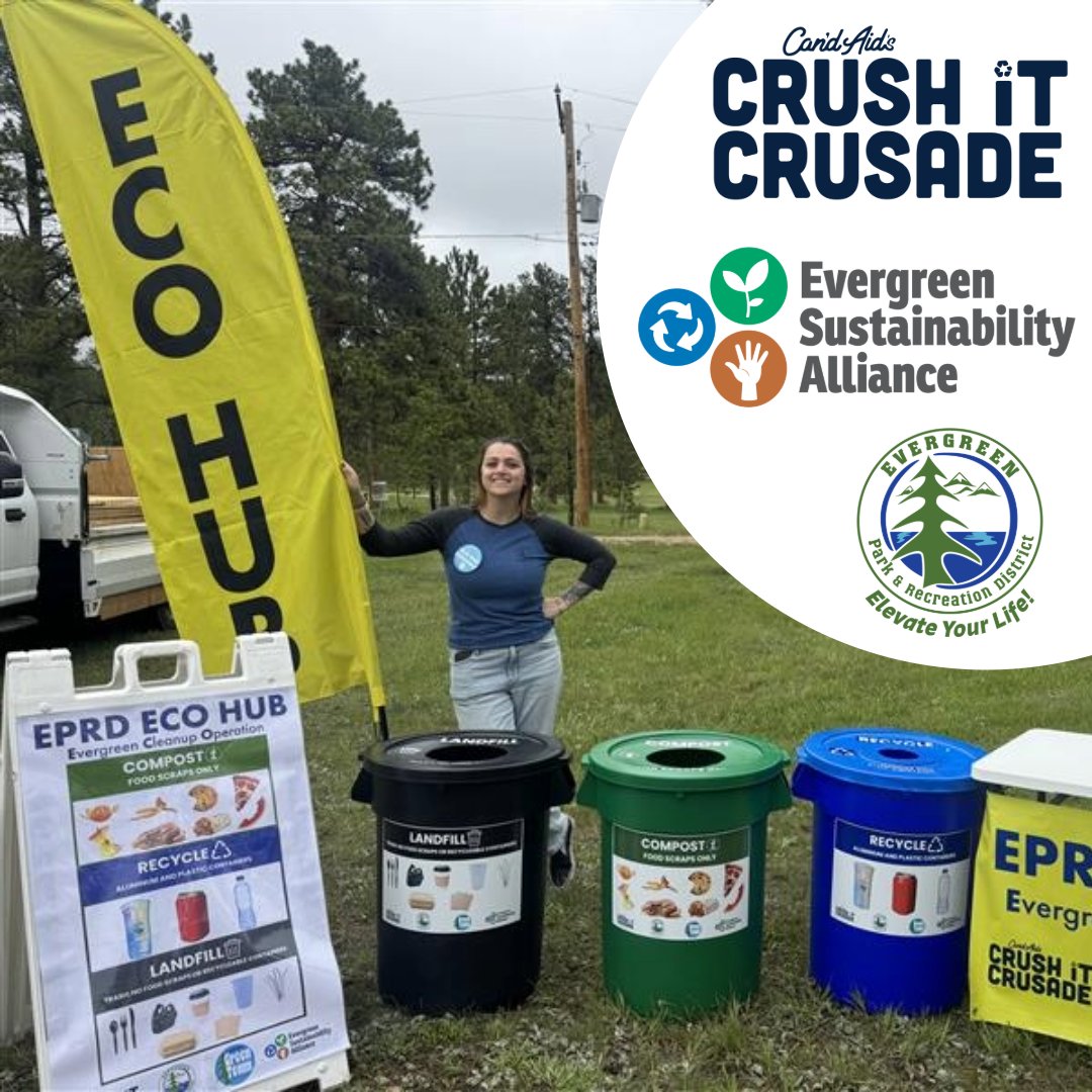 ♻️ NEW: EPRD’s ECO Hub launches at the Summer Concert Series!
Compost ✅ Recycle ✅ Landfill ✅
🌿 Volunteers help guests sort their waste right.
🎶 Wanna volunteer? Join the Green Team!
👉 signupgenius.com/go/10C0B49A5AC…
#EPRDECOHub #SustainableEvergreen #GreenTeam