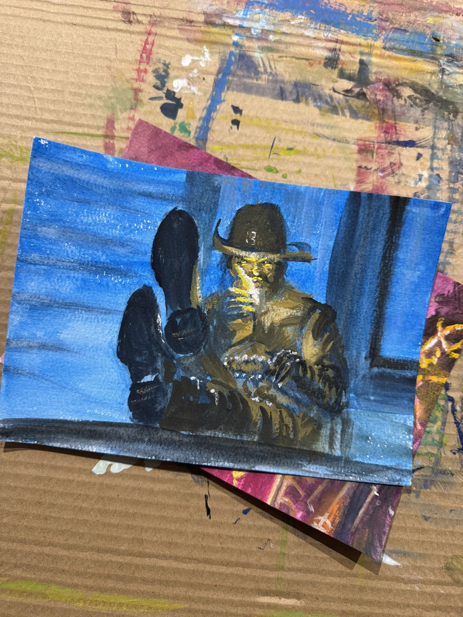 plus a 30(ish) min speed paint but I kinda wanna revisit this reference at some point because it was v fun