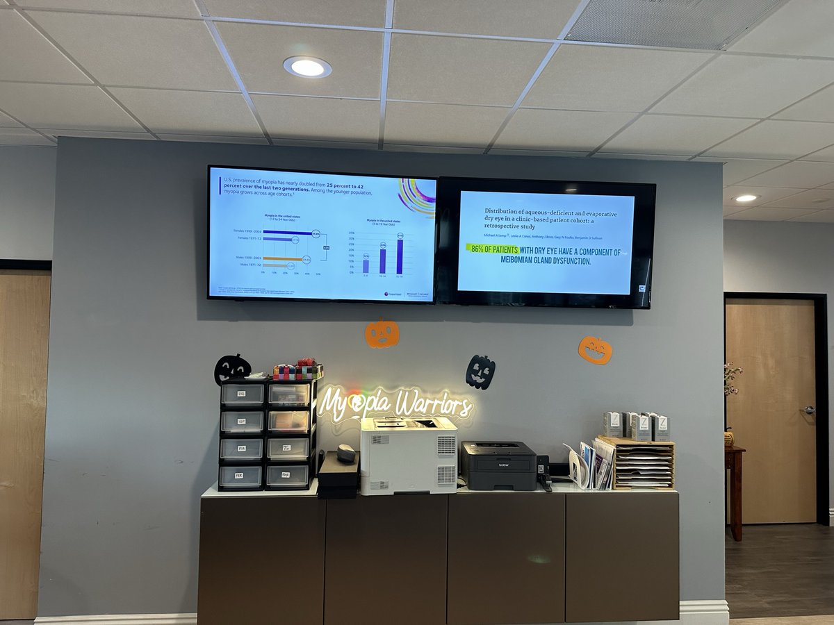 MyopiaSlayer's tweet image. Our Myopia obsession🦠 include:
•Uncontrollable urge to talk about myopia control
•Compulsive need to convert every -4.00D child you meet
•Falling in love with axial length charts
daily doses of happy patients and clear corneas seem to help 😎
#OptometryHumor
#orthok