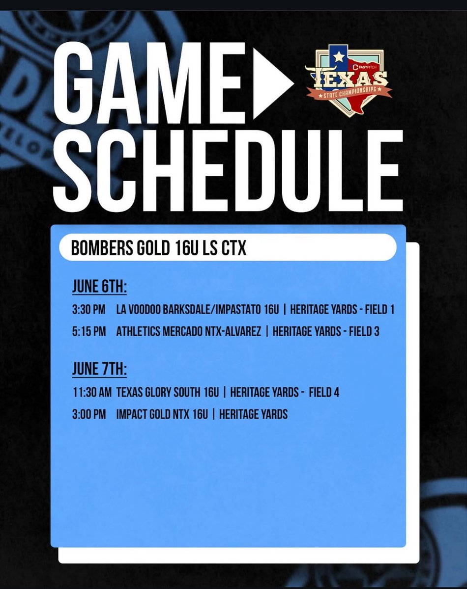 Excited for the weekend!! Come check us out in Plano this weekend!!🥎