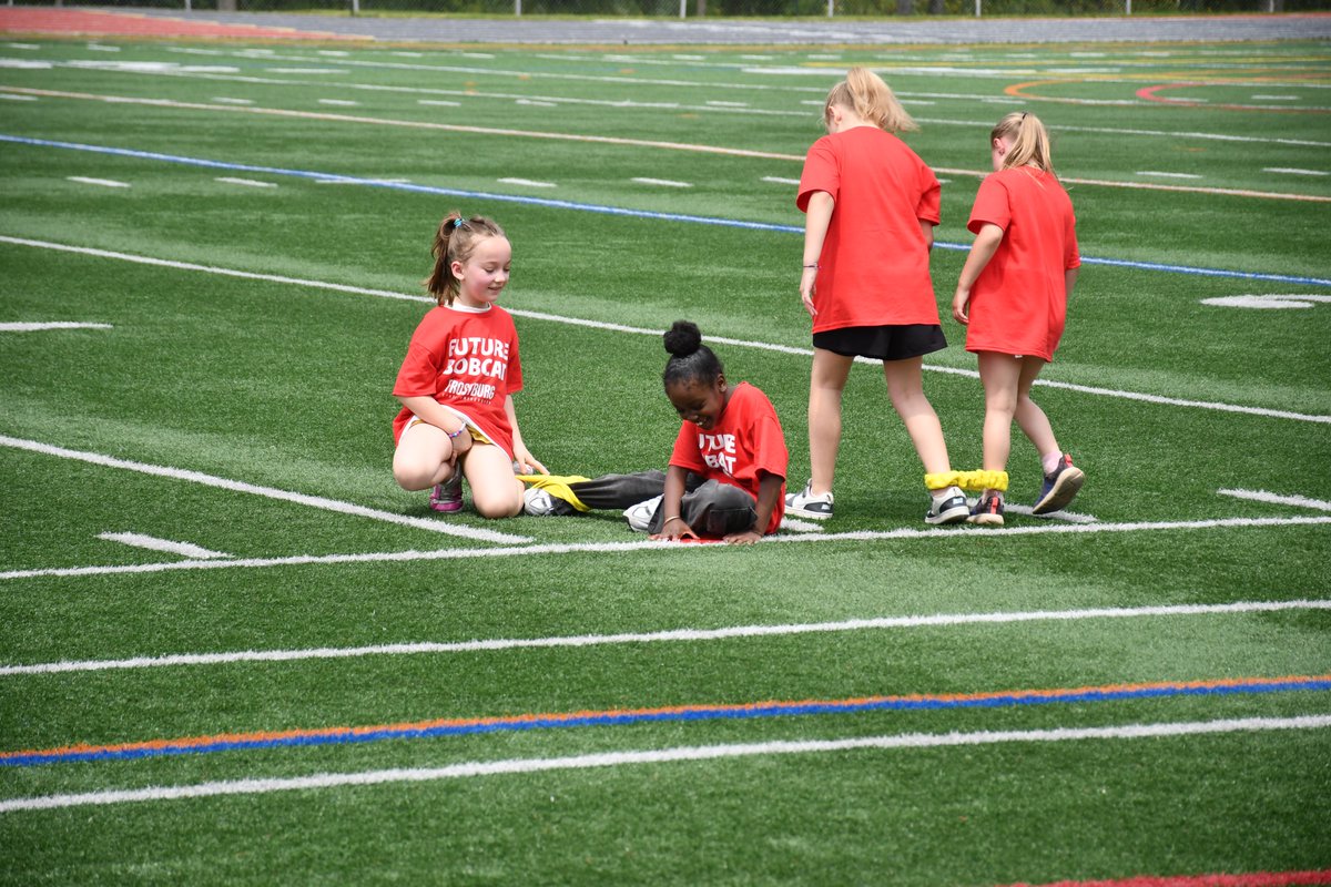 Today we had the pleasure of seeing some future Bobcats in action during Westernport Elementary's field day right here in Bobcat Stadium #BobcatPride